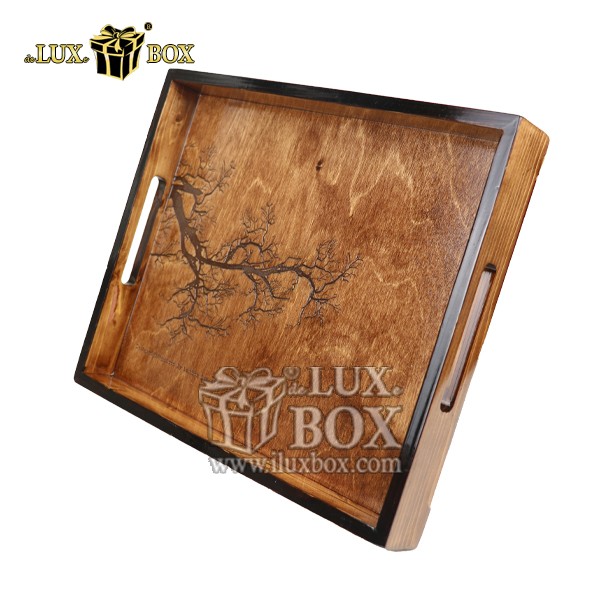 سینی پذیرایی چوبی لوکس باکس کد LBL514