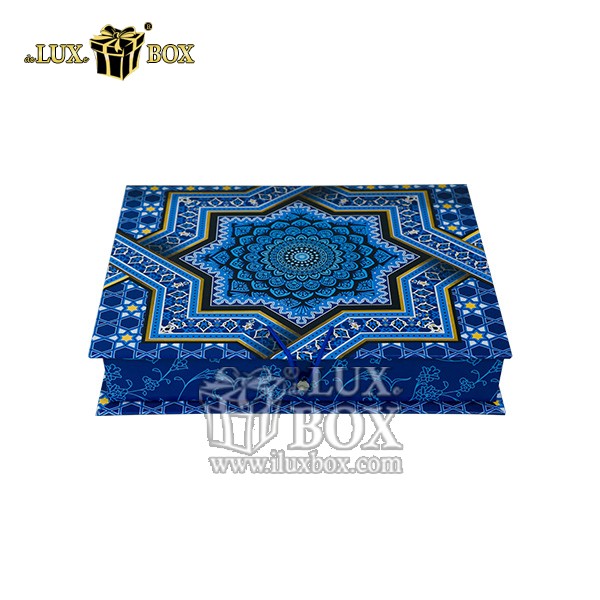 جعبه هارد باکس تنقلات لوکس باکس مدل کتابی کد LB0114